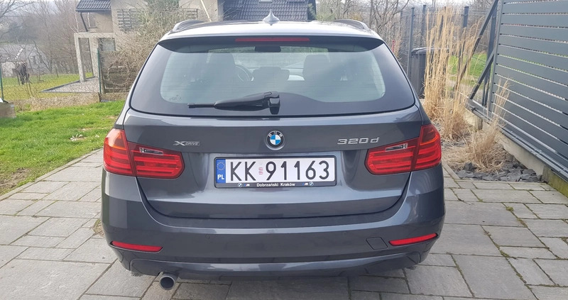 BMW Seria 3 cena 49900 przebieg: 199000, rok produkcji 2013 z Kraków małe 79